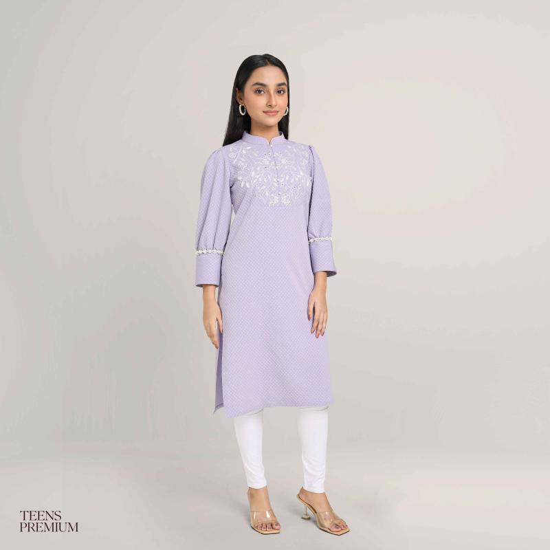 Teen Girls Premium Kurti - Winkle